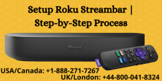 Learn how to Setup Roku Streambar on our website. For more information get in touch with our experts. Dial toll-free helpline numbers at USA/Canada: +1-888-271-7267 & UK/London: +44-800-041-8324. Read more:- https://bit.ly/3nSO9En