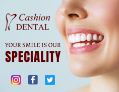 Exceptional Cosmetic Dental Care Services


A beautiful smile is a valuable asset. Our experts offer a variety of dental treatments that helps to achieve the vibrant, stunning grins you desire and improve your self-confidence. Ping us an email at info@cashiondental.com for more details.