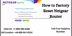 If you are facing problems regarding how to factory reset Netgear router? Don't worry; get in touch with our experts to reset the router instantly with simple ways. Call our experts on toll-free numbers at USA/CA: +1-888-480-0288 and UK/London: +44-800-041-8324. We are 24*7 hours available for the best service. Read more:- https://bit.ly/3wck7hX