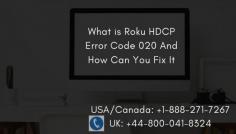 If your Roku device finds out that the HDMI made with your TV is not supporting the copy and content protection technology, you are going to face an error called Roku HDCP error code 020. The error code is the 020 and along with the message, you are going to see that your screen might have gone purple. The problem can arise due to numerous reasons such as a bad HDMI cable or a connector.