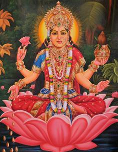 Lakshmi-The Devi of Plenitude Oil Painting On Canvas

Devi Lakshmi is seated in the lap of a lotus. Its vibrant pink petals gather Her in their folds, setting off the roseate beauty of Her complexion. Clad in a saree of red and gold brocade, teamed with a turquoise blouse woven in with gold and jewels, She looks every bit the presiding deity over wealth and resources.

Devi Lakshmi-Oil Painting: https://www.exoticindiaart.com/product/paintings/lakshmi-devi-of-plenitude-OU64/

Lord Vishnu: https://www.exoticindiaart.com/paintings/hindu/vishnu/

Hindu God: https://www.exoticindiaart.com/paintings/hindu/

Paintings: https://www.exoticindiaart.com/paintings/

#paintings #lakshmipainting #oilpaintings #canvaspaintings #indianart #art #lordvishnu #hindugoddess #hindugod