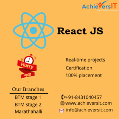 Learn UI Development Using React JS course is delivered by industry-standard who bring current best practices and case studies from their experience to the live and interactive training sessions. The faculty is an industry-recognized expert with more than 11 years of experience in React and UI development. 200+hour course. 100% placement guarantee. 24/7 support by faculty. 