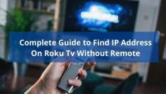 Many of us are going to recognize the Roku as a device that will help us stream our favorite content. There are various Roku products in the market such as Roku TV, Roku stick as well as Roku boxes. With many Roku devices out there, each device runs on a unique and different IP address. Whenever you are going to face any experience related to any of your devices, you need to find IP Address On Roku TV. If You are not able to find IP address, then contact our experts at toll free number +1-844-521-9090