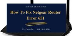 See whether, if you are not able to fix Netgear Router Error 651. If the issue is resolved, then it is fine, if not, then you can get in touch with our experts and visit our website. Just dial our toll-free helpline number at US/Canada: +1-888-480-0288. We are 24*7 available. Read more:- https://bit.ly/3vWMAYp