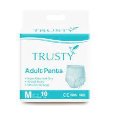 When you're seeking for a store where you can buy high-quality Adult Diapers Singapore, you've come to the right spot at Trusty Care. You may simply obtain comfy diapers from this right location, which will effectively assure your relief and comfort zone. These sanitary diapers are designed by utilizing the premium quality soft fabric that ensures the comfort level of the wearer