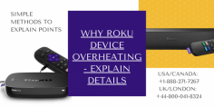 Check out this step-by-step guide on how to fix Roku Device Overheating. Learn how you can resolve overheating issue from your device or visit our website to know more! You can get in touch with our experts to get the job done right now! Call toll-free helpline numbers at USA/Canada: +1-888-271-7267 & UK/London: +44-800-041-8324. Read more:- https://bit.ly/3vccmrg