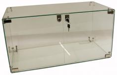 These cube display cabinets contain 6 pieces of 5mm tempered glass with a lockable door. You can buy these glass cube cabinets at wholesale price from Glass Cabinets Direct. 

Shop: https://glasscabinetsdirect.co.uk/glass-cube-cabinets/