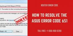 Learn how to fix Asus Error Code 651 with step-by-step guide? If you need any help from our side. Don’t worry, get in touch with our experienced experts. Our experts are available 24*7 hours for you. For more information, call our toll-free helpline numbers at USA/CA: +1-888-480-0288. Read more:- https://bit.ly/3wD95lN