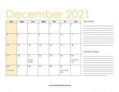 The perfect December 2021 Calendar Printable has a distinctive design that you can download and edit with our calendar modification tool to meet your needs. This calendar is completely free and customizable. This is accessible as a calendar document as well as a PDF file. You may also alter the calendar's appearance. Before printing, you can download it and make any changes you want.