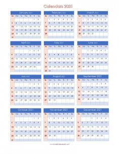 Are you thinking of downloading the 2021 Calendar Printable Pdf? If yes, then download the calendar from the net which can be a format of PDF and TEXT. Every calendar is meant to print in landscape format and should print in any size as your wish. It’s your choice what style of calendar you would like to download from the source.