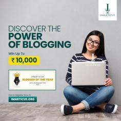 Here's your ultimate opportunity to put forward your ideas in front of an international audience of Data Science and Analytics business leaders, professionals, and experts!  

And, guess what! The author of best blogs stands to win a gift voucher of INR 10000/- 

Participate for FREE now - 
https://imarticus.org/Imarticus-Data-Science-and-Data-Analytics-Blogger-of-The-Year-Contest/