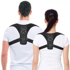 Use Adjustable Shoulder posture corrector for women and men to realign your vertebrae, strengthen and retrain your muscles.