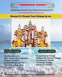 Chennai to Tirupati Package Tour from chennai  our  Padmavathi travels is the best choice to travel Chennai to Tirupati for the best experience. We give the best one-day tour packages, including Food, Driver bata, Car parking, darshan ticket, tollgate, and pick up & drop (city limits) everything at an affordable cost.
Visit : https://g.page/TTDPadmavathi?gm
