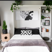 Stylish Beds, nightstands, organizers, sheets, comforters, and more - we search for the coziest of bedrooms furniture and accessories to make your condo special!