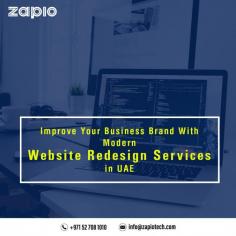 Zapio offers website redesign services in Dubai for any type of online website and our talented team of developers and redesigners bring the knowledge of user behaviour and business expectations into every website redesign to engage the right audience.

Log on to https://zapiotech.com/website-redesign-dubai.html