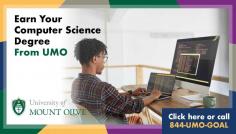 Earn Your Computer Science Degree from UMO

The Computer Science program at University of Mount Olive offers students an interdisciplinary degree that sets a solid foundation for a variety of secure career paths. Students develop cutting-edge IT industry skills while gaining essential business knowledge and acumen. Graduates are prepared to design software that solves real-world problems, apply data analytics for actionable insights, and maintain or repair IT systems. Contact us today at 1-844-UMO-GOAL for more information.
