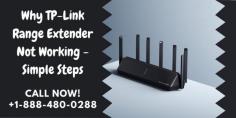 Checkout the blog, why TP-Link Range Extender Not Working. If you need any help regarding setup TP-Link router. Don’t worry; visit our website and get in touch with our experienced experts. You can call us at our toll-free helpline number at USA/Canada: +1-888-480-0288. We are 24*7 hours available. Read more:- https://bit.ly/3jTglpb