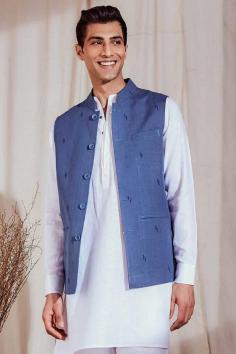 The Nehru Jacket is old Indian traditional wear. At parties and weddings, the Nehru jacket is very comfortable to wear