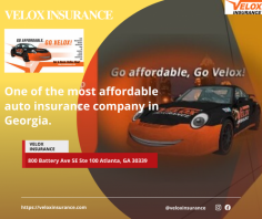 If you are looking for the best auto insurance company in Georgia? Then Velox insurance is the better option for you. They are providing quality services since 2003 in Georgia. We also deal in protecting our clients against financial losses and provide coverages for property, liability, etc. Velox Insurance provides the best and affordable insurance options on your home, motorcycle, professional liability, rental, business owner's insurance policy, and many more. For more information, visit our website.