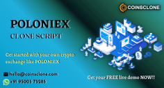 Do you know that you can run a successful crypto exchange business and generate more profits by launching your own crypto exchange like POLONIEX with POLONIEX CLONE SCRIPT!!

Poloniex clone script is a readymade crypto exchange clone software that helps in developing a stunning crypto exchange similar to poloniex. You will be able to make customizations as per your business requirements.

Book your free live demo of the Poloniex clone script  Now!!!!!!!
