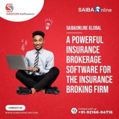 Simson Softwares Private Limited developed a powerful insurance brokerage software named SAIBAOnline Global for the insurance broking industry. We are a reputed company and located in India. Our software is easy to use and track the status of your policy details. Our aim is that you have to get rid of your excel work. To know more information about our insurance broker software, visit our website and feel free to contact us any time.