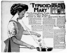 The answer to "who was Typhoid Mary" is a bit difficult, since she was a different person from other people. Typhoid Mary Mallon was born Mary Malone on September 23, 1869, in Cookstown, a small town in Northern Ireland. people want to know about the story of Typhoid Mary. 