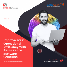Get the best reinsurance software solutions for improving your operational efficiency from Simson Softwares Private Limited. We developed SARBOnline software for the reinsurance broking firms. It is not that if we have given the software to our customers, then the matter is over. As long as our customers stay connected with us, we solve their every query. If you want to know about our reinsurance software, feel free to contact us today!