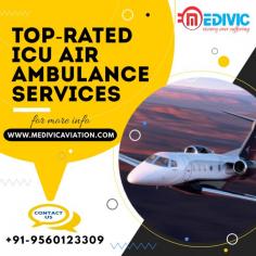 Medivic Aviation offers an inexpensive emergency charter Air Ambulance Services in Delhi to get the best service to transfer your severe critical patient with full ICU care and life-supporting medical facilities as per the necessity of the patient. We render well-maintained charter aircraft and commercial flights with all essential medical assistance and medical apparatus to proper care of the patient.

Website: https://www.medivicaviation.com/ 