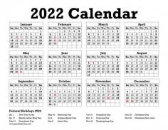 It's quite simple to get a 2022 calendar printable pdf. All you have to do is go on the mentioned website Printablecalendars2021.com. Once you've arrived at the page, you'll notice some printable templates from which users can select their favorite. The templates come in both portrait and landscape orientations. A preview of the calendar templates allows users to see and imagine the design they want to adopt.