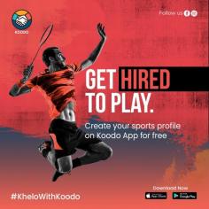 Different sorts of sports apps are there. However, Koodo, a free Sports App in India is something different. It gives you an opportunity to be a part of the ever growing sports community, connect with sport enthusiasts and meet people sharing the same interest as yours. The Sports App download is free on Play Store & App Store. 
https://www.koodoindia.com/