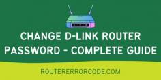 If you need any help regarding change D-Link router password? Then no need to worry, we are here for you to resolve the issue instantly. Visit our website Router Error Code. Read more:- https://bit.ly/3ErkkC4