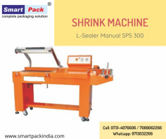 Our company Smart Packaging System is the best supplier of Shrink Machine in India. Shrink packaging machine enables the shrink wrap of packets by tightening thermoplastic films around the product and shrinking it by heat. The process adds strength to the stack or pallets and makes it waterproof and dustproof. This machine has automatic temperature control for convenient operations and packing.

Visit here for more details:
https://smartpackindia.com/items/shrink-machine/

For more information pls watch our video:
https://bit.ly/3lXk06p

Call Us: 09713032266
WhatsApp Us: 09713032266
Email Us: sales@smartpackindia.com