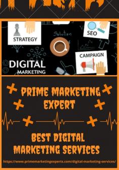 Prime Marketing Expert is the best and most renowned digital marketing agency that provides digital marketing services in Burlington. We deal in SMM, marketing plans and automation, inbound marketing, event management, E-commerce services, and many more. Want to build a unique market presence and take your brand from one to another destination? Visit our website today!