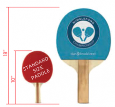 Buy online novelty paddles from custom paddles plus. We are selling and manufacturers of many Custom Shaped Products with Full Color Imprinting. Great for Awards at tournaments, sales award, trophy, retirement gift, ping pong winners or a table centerpiece.