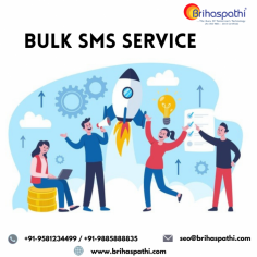 Brihaspathi Technologies offer bulk sms services in Hyderabad for promoting your business in a simple and cost-effective method.