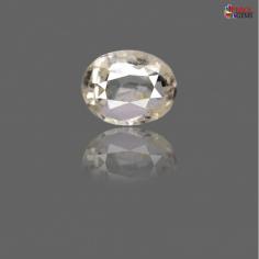 White sapphire is a colorless transparent sapphire, Which is called Safed Pukhraj, white sapphire is an alternative to diamond that carries pure energy of planet venus which is known as Shukra. Shukra is the planet of luxuries,  Prosperity, and of fertility too.