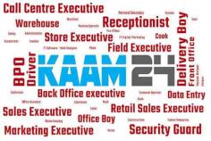 
Kaam24 is India's Leading Job Portal Platform For Jobs Search Online In All Over India, Jobs for freshers near by home, Job posting sites, Post Free Jobs And Hire Candidates. Find your dream job from a number of job opportunities in all job profiles. Register now to get latest job updates. Kaam24 has a high number of jobs listed in India.