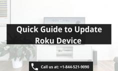 Usually, a Roku device automatically searches for new software updates and installs them whenever it is available. If your Roku is giving you troubles and not able to update itself automatically then here is the step by step guide for you to update Roku manually. Click here to read it. https://blog.spacehey.com/entry?id=97607
 