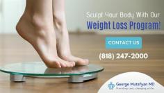 Are you looking to lose your weight? At George G. Mutafyan, MD, we offer minimally-invasive laparoscopic surgeries, as well as non-invasive techniques and proven medical weight loss programs to help our patients find the path that best fits their individual needs. Call us today to get a consultation. 