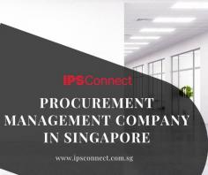 IPS Connect Singapore, your procurement partner with extensive solutions and remarkable results. IPS Connect, Procurement Management Company Singapore focuses on strategic procurement and tactical procurement. 

Our includes international sourcing, contract lifecycle management, suppliers selection, audit and qualification and so on. Know more about procurement transformation solutions by visiting our website.