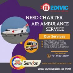 Medivic Aviation offers Air Ambulance Service in Kolkata that is available 24/7 hours services for the patient to swift and secure transfer through well-maintained charter and commercial plane at a very genuine price. It renders superb air ambulance service with proficient MD doctors and well-experienced medical panels with all updated medical instruments for the care of the ailing patient.

Website: https://www.medivicaviation.com/air-ambulance-service-kolkata/