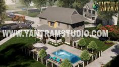 for more: https://www.yantramstudio.com/3d-architectural-exterior-rendering-cgi-animation.html

Have you been thinking about updating your home’s exterior but aren’t sure where to begin? Let us help! Our expert designers will create a design plan that will make refreshing your exterior seamless.

3d architectural rendering of Contemporary bungalow design with pool and landscape area by exterior rendering services. The above project shows the state of art and modern exterior rendering services which contains the high-end calibration from the floor plan to 3D elevation designing, 3D interiors, external alignment with property. This exterior rendering services of bungalow have pool design with chairs, garden area, sitting area for rest & modern bungalow design with stairs developed by architectural visualisation services.

The 3d architectural rendering creates buildings, furniture, and interiors that connect people with the rhythms of the city and nature. Here you can observe the best of bungalow design with pool design work which is developed as per client requirement and detailing of exterior rendering services. Taking advantage of cooler months to execute your house exterior ideas or updates can make scheduling easier.

