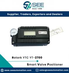 YT-2700 Smart Valve Positioner accurately controls valve stroke, according to input signal of 4-20mA, which is being input from the controller. In addition, built-in micro-processing operator optimizes the positioner's performance and provides unique functions such as Auto calibration, PID control, Alarm, and Hart protocol.

"Industrial equipment supplier since 1998" Supplier and Traders of Pressure, Temperature and Flow Measurement Instruments and Regulators in Noida, Delhi NCR, India : See Automation & Engineers

KEYWORDS : YTC YT-3400 SMART POSITIONER, YTC YT-2500 SMART POSITIONER, YTC YT-3450 SMART POSITIONER, YTC YT-2400 SMART POSITIONER, YTC YT-2300 SMART POSITIONER, YTC YT-2600 SMART POSITIONER, YTC YT-3301 SMART POSITIONER, YTC YT-3301 SMART POSITIONER, YTC YT-3301 SMART POSITIONER, YTC YT-3303 SMART POSITIONER, YTC YT-2700 SMART POSITIONER, YTC YT-3350 SMART POSITIONER, YTC YT-3300 SMART POSITIONER
 
For More Information visit on:- www.seeautomation.com
Our Mail I.D:- sales@seeautomation.com
Contact Us:- +91-11-22012324