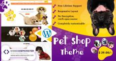 Pet Shop WooCommerce Theme, WordPress Pet Shop Theme

Webcodemonster offers you the finest WordPress Pet Shop Theme. These templates are related to pets, animals, pet care, pets, and everything related to animal stores. https://www.webcodemonster.com/themes/wordpress/hobbies/pet-shop-wordpress-theme.html