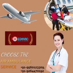 Medivic Aviation Air Ambulance Service in Bokaro gives instantaneous patient transport service providers with medical amenities. We offer the utmost caution and safety measures during safe patient transportation. 
More@ https://bit.ly/398Veu4