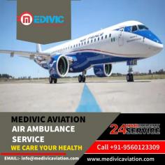 Medivic Aviation Air Ambulance Service in Patna provides several advantages that are compulsory and as well as very influential in patient transportation. Different types of amenities can render the best and supersede amenities in every moment to care for the patient at the time of relocation.

Visit Us: https://www.medivicaviation.com/air-ambulance-charges-patna-to-delhi/