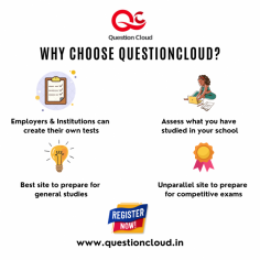 Best Online Educational Portal

Question Cloud – India’s Largest Online Educational Assessment Portal, provides online education, online courses, classes, and online assessments. These programs from Questioncloud will be benefitted to all school students studying in CBSE and Tamilnadu State Board, also this benefit extended to the aspirants of competitive exams such as UPSC, SSC, RRB, TRB, TNUSRB, TANGEDCO, TNPSC, and other state exams, also for banking exams (IBPS, RBI, SBI).

Using Questioncloud is also a simple task, as we developed our sites and apps user-friendly. Students can use their mobile phone or computer to register in the portal (www.questioncloud.in) and take the respective courses, and tests in Tamil and English as many times as they want. 

The courses available are limited as of now, but candidates can expect bigger in the future, stay updated with Questioncloud to know the instant updates. Though candidates can get the full courses regarding the school educations and for the upcoming TNPSC 2022 - Groups II, IIA, IV, and VAO. we are also offering the RESIDENTIAL, NON-RESIDENTIAL, WEEKEND, and ONLINE Training Programs for TNPSC - Groups II, IIA, IV, and VAO at Platinum towers, Pallavaram, Chennai. & Aksheyaa College of Arts & Science (Puzhuthivakkam, Maduranthagam Tk., Chengalpattu Dt.). For more information, visit https://www.questioncloud.in/

Also, the mock tests are available enormously, that's the highlight of the Questioncloud as of now. Our test series consists of mock tests, model tests, and the Previous year’s question paper. The portal instantly submits the results, allowing students to objectively assess their own readiness for the exam they prepared. Also, these tests are available with solutions, candidates can review the solutions after the end of their tests in Questioncloud.

Candidates can also get their career counseling with Questioncloud. Which would be helpful in shaping the future with education. We offer both career counseling and psychological counseling. Visit https://www.questioncloud.in/counselling/, to know more. 




