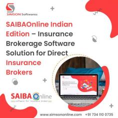 Choose reliable and high-quality software for insurance brokers in India from Simson Softwares Private Limited. Keeping in mind the activities and requirements of an insurance broker, we have developed a software named SAIBA. We provide insurance brokerage software in India for insurance brokers and corporate agents. Most of our customers are happy to use our software. If you want to know more regarding our insurance broker software solutions in India, feel free to contact us.