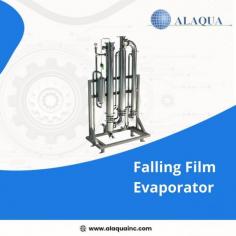 Alaqua Inc is the rising film evaporators supplier that is also known as the LTV or Long Tube Vertical Evaporators which is the combination of rising and falling film evaporators. They operate on the “thermo-siphon” principle where a very high ratio of evaporation is necessary to feed and the bundle of tubes that can be divided or separated into two parts where the first one to operate is a rising film and the second part operates as a falling-film. The rising film evaporators can be used for the concentration of sugarcane syrups, nitrates, black liquor in paper plants, and electrolytic tinning liquors.