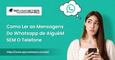 Se você quiser saber como ler outras mensagens do WhatsApp no Android, o software Spymaster pro permite que você acesse os dados do WhatsApp sem o telefone do alvo.